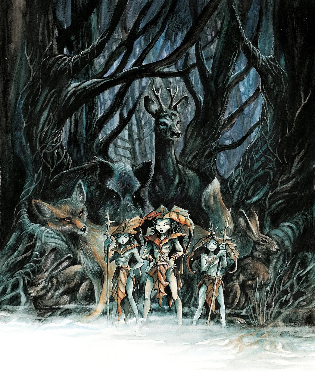 les korrigans des légendes bretonnes